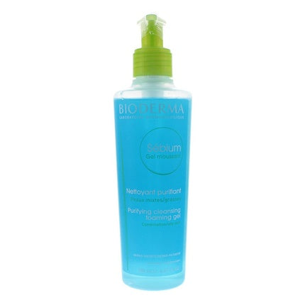 Bioderma Sébium Foaming Cleansing Gel, 200ml – Purifying Face Cleanser for Combination & Oily Skin