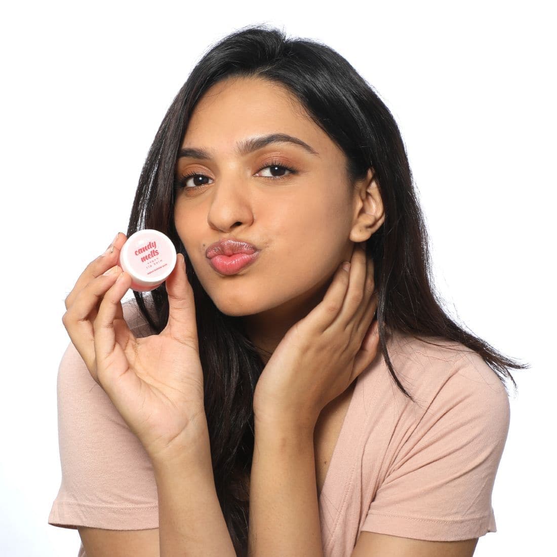 Plum Candy Melts Vegan Lip Balm | Melon Bubble-Yum | Nourishes & Protects | Sheer-Tint | Velvety Smooth, 12g Buy at Indicrest Image 4