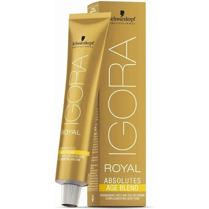 Schwarzkopf Igora Royal Absolutes Age Blend 9-560 Extra Light Blonde Gold Chocolate Permanent Hair Color Cream, 60ml – Professional Hair Colour for Mature Hair & Grey Coverage
