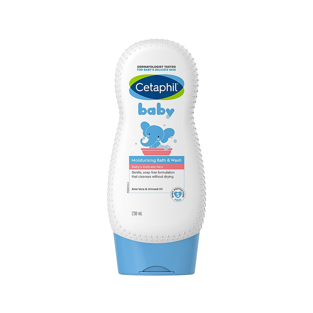 Cetaphil Baby Moisturising Bath & Wash 230ml bottle Buy at Indicrest