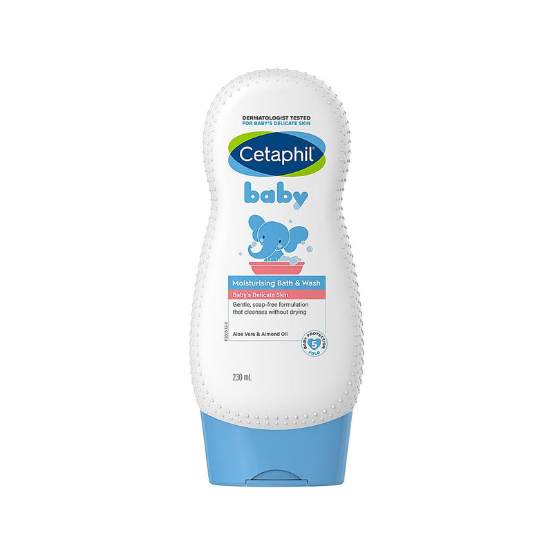 Cetaphil Baby Moisturising Bath & Wash 230ml bottle Buy at Indicrest