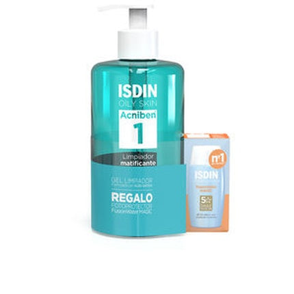 ISDIN Acniben Mattifying Cleanser Case 2 Pieces | Oil Control Face Cleanser Set