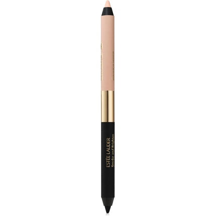 Estée Lauder Smoke and Brighten Kajal Eyeliner Duo, 1g Noir/Cream – Dual-Ended Kajal Eyeliner for Defined & Bright-Looking Eyes