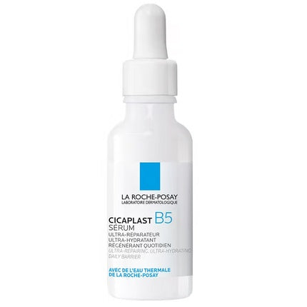 La Roche-Posay Cicaplast B5 Face Serum, 30ml Hydrating Skin Barrier Repair Serum for Sensitive Skin