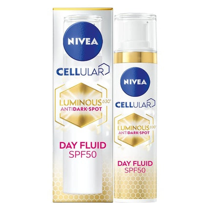 Nivea Cellular LUMINOUS630 Anti-Dark Spot Triple Protection Day Fluid SPF 50, 40ml Brightening Face Fluid