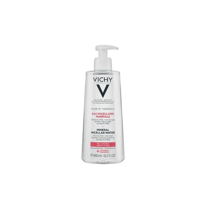 Vichy Pureté Thermale Mineral Micellar Water, 400ml – Gentle Micellar Cleanser for Sensitive Skin