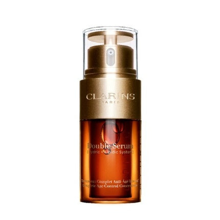 Clarins Double Serum Complete Age Control Concentrate, 50ml - Intensive Hydrating Face Serum for Smoother & Radiant-Looking Skin