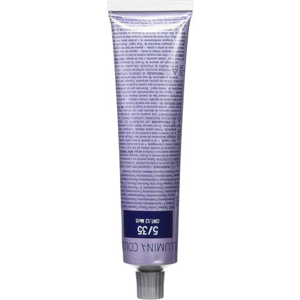 Wella Professionals Illumina Color 5/35 Light Gold Mahogany Brown Permanent Hair Colour, 60ml