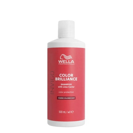 Wella Professionals Invigo Color Brilliance Color Protection Shampoo for Coarse Hair, 500ml