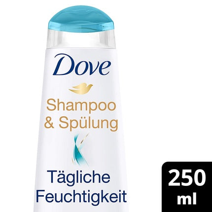 Dove Nutritive Solutions 2-in-1 Shampoo & Conditioner Daily Moisture for Normal to Dry Hair, 250ml