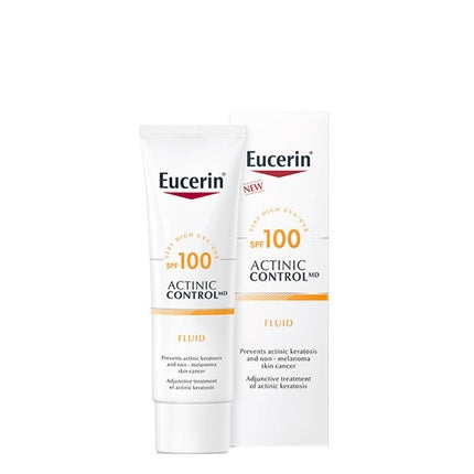 Eucerin Actinic Control MD Sunscreen SPF 100, 80ml High Protection Daily Facial Sunscreen