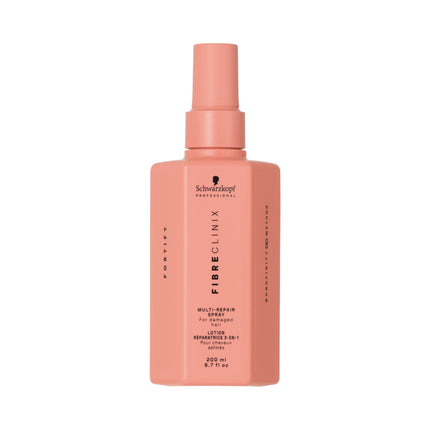 Schwarzkopf Professional Fibre Clinix Fortify Multi-Repair Spray, 200ml | Leave-In Repair Spray for Damaged Hair