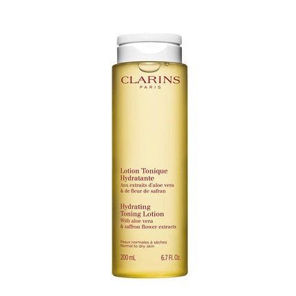 Clarins Hydrating Toning Lotion for Normal to Dry Skin, 200ml | Alcohol-Free Facial Toner