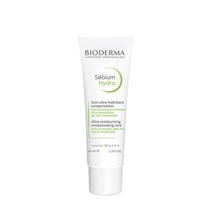 Bioderma Sébium Hydra Moisturising Compensating Cream, 40ml – Hydrating Face Cream for Oily & Blemish-Prone Skin