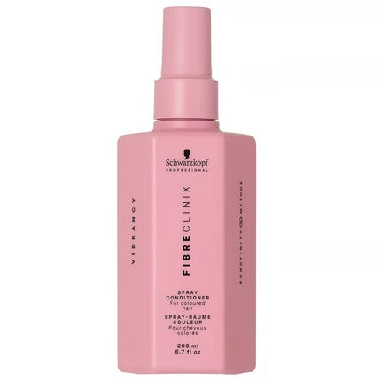 Schwarzkopf Professional Fibre Clinix Vibrancy Spray Conditioner for Colored Hair, 200ml - Leave-In Hair Conditioner