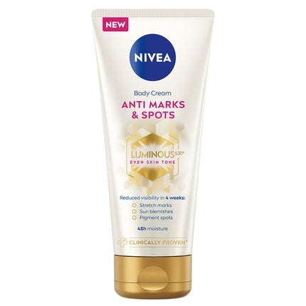 Nivea Luminous630 Anti-Marks & Spots Body Cream, 200ml