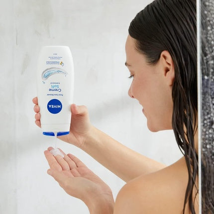 Nivea Soft Shower Foam Cream, 250ml | Moisturizing Cream Body Wash