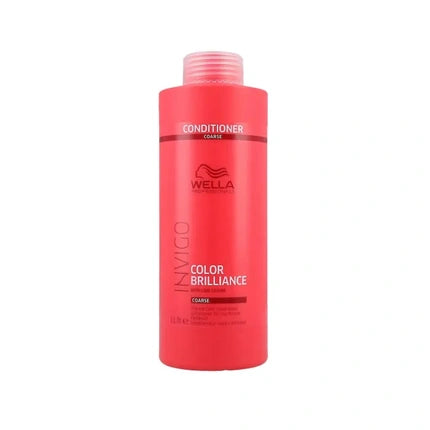 Wella Professionals Invigo Color Brilliance Conditioner for Coarse Hair, 1000ml