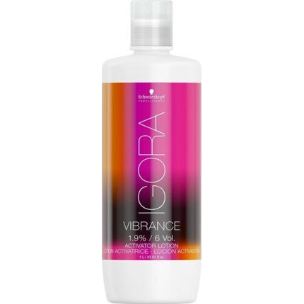 Schwarzkopf Professional Igora Vibrance Activator Lotion 1.9%, 1000ml Hair Color Developer