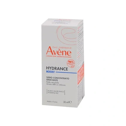 Avène Hydrance Boost Serum Concentrate, 30ml Hydrating Face Serum for Dehydrated Skin