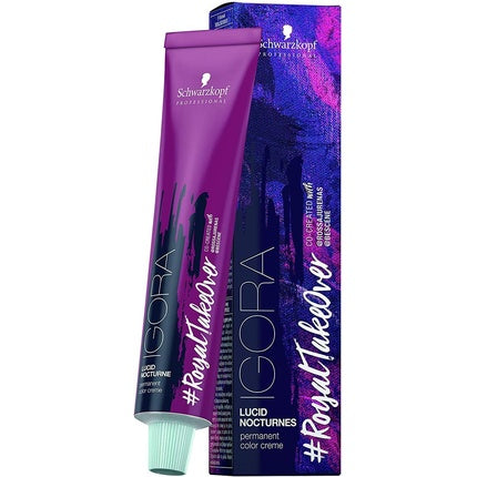 Schwarzkopf Professional Igora Royal #RoyalTakeOver Lucid Nocturnes Permanent Hair Color Cream, 60ml
