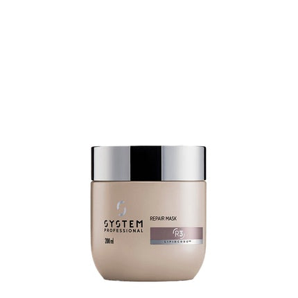 Wella System Professional Repair Mask, 200ml Intensive Hair Mask for Damaged Hair