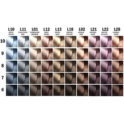 L'Oreal Professionnel Majirel Glow Dark Hair Colour 0.1 The Moon and Black, 50ml | Professional Permanent Hair Colour