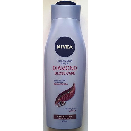 Nivea Diamond Gloss Shampoo Shine & Intensive Care, 400ml for Dull & Dry Hair