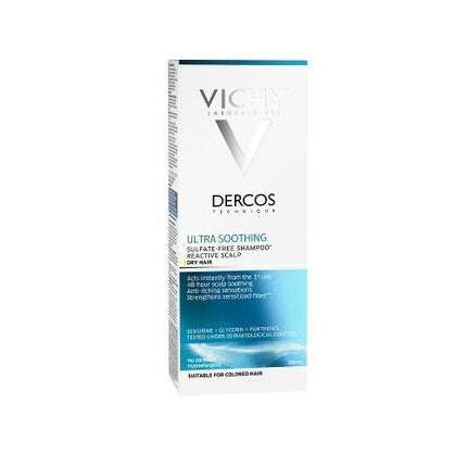 Vichy Dercos Ultra Soothing Shampoo for Dry Hair, 200ml