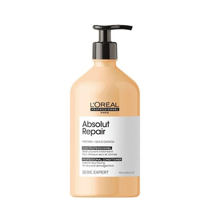L'Oréal Professionnel Absolut Repair Conditioner, 750ml Professional Conditioner for Damaged Hair