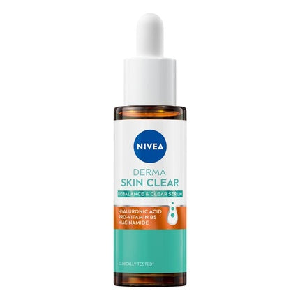 Nivea Derma Skin Clear Rebalance & Clear Serum Blemish-Prone Skin Face Serum