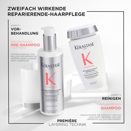 Kérastase Première Care Routine Set with Pre-Shampoo, 45ml & Shampoo, 80ml Hair Repair Duo
