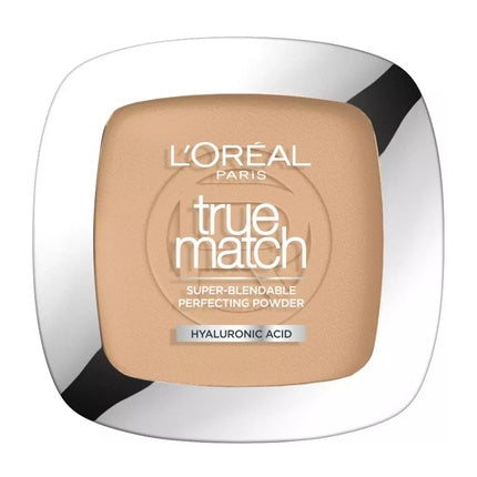 L'Oréal Paris True Match Pressed Powder 3W Warm Undertone, 9g Natural Finish Face Powder