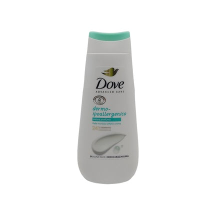 Dove Advanced Care Shower Foam Hypoallergenic Fragrance-Free, 225ml Gentle Body Cleanser