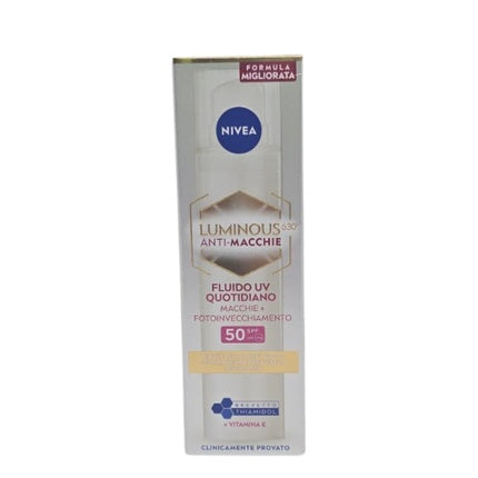 Nivea Cellular Luminous 630 Anti Dark Spots Face Day Cream SPF50, 40ml Brightening Daily Moisturiser