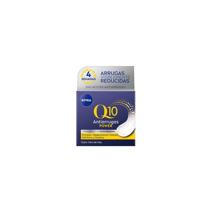 Nivea Q10 Plus Anti-Wrinkle Night Cream, 50ml Overnight Face Moisturiser