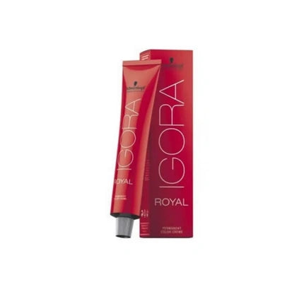 Schwarzkopf Igora Royal 4-0 Medium Brown Permanent Hair Color Cream, 60ml – Professional Hair Colour for Natural Brown Coverage