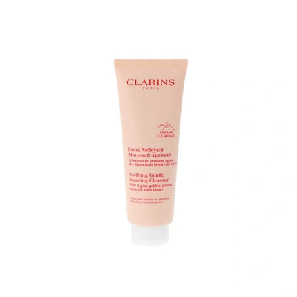 Clarins Soothing Gentle Foaming Cleanser, 125ml Facial Cleanser for Very Dry & Sensitive Skin