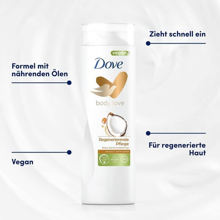 Dove Body Love Regenerating Care Body Lotion Coconut & Almond Scent, 400ml