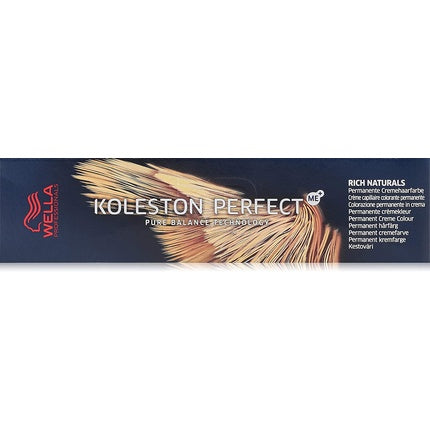 Wella Professionals Koleston Perfect Me+ Rich Naturals 10/31 Lightest Blonde Gold Ash Permanent Hair Color, 60ml