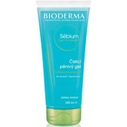 Bioderma Sébium Foaming Cleansing Gel, 200ml – Purifying Face Cleanser for Combination & Oily Skin