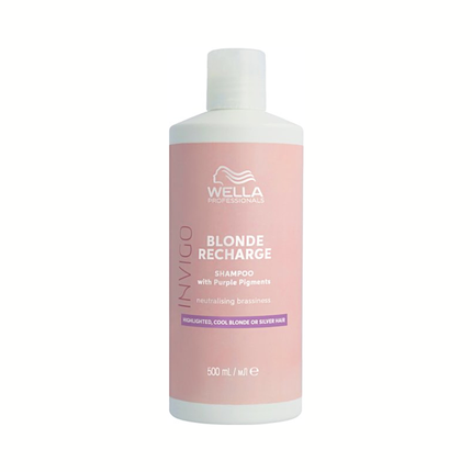 Wella Professionals Invigo Blonde Recharge Cool Blonde Shampoo, 500ml