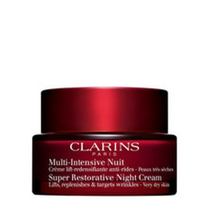Clarins Super Restorative Night Cream, 50ml for Mature & Very Dry Skin
