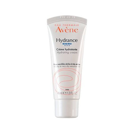 Avène Hydrance Rich Hydrating Cream, 40ml – Rich Moisturising Face Cream for Dry to Very Dry Sensitive Skin with Long-Lasting Hydration