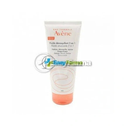 Avène Thermal Spring Water 3-in-1 Cleansing Fluid for Face & Eyes, 200ml Makeup Remover and Facial Cleanser