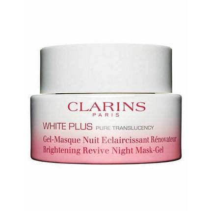 Clarins White Plus Brightening Revive Night Mask-Gel, 50ml – Overnight Brightening Facial Mask for Women
