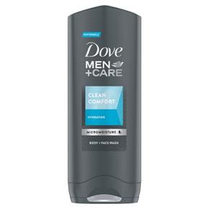 Dove Men+Care Clean Comfort Shower Gel, 250ml Body Wash for Men