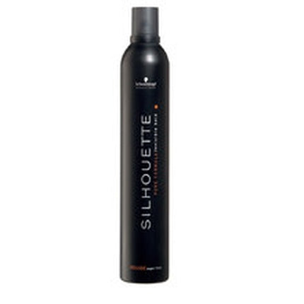 Schwarzkopf Professional Silhouette Super Hold Mousse, 200ml Hair Thickening Styling Mousse with Strong Hold