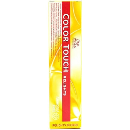 Wella Professionals Color Touch Relights Highlight Strengthen Hair Colour, 60ml Demi-Permanent Hair Colour