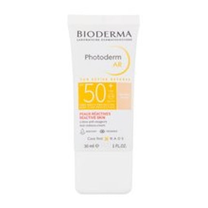 Bioderma Photoderm AR Anti-Redness Cream SPF50+ (30ml) High Protection Facial Sunscreen for Sensitive Skin
